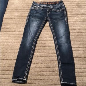 Rock revival skinny jeans